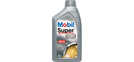 Mobil Super 3000 0W-16 product shot 