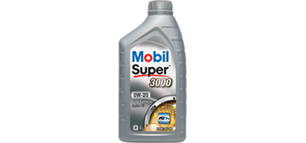 Mobil Super 3000 0W-20 product shot